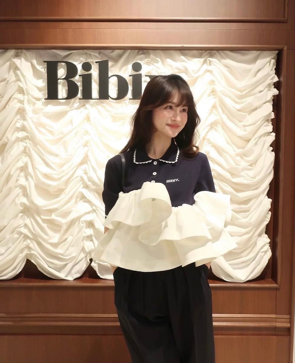 bibiy ポロペプラムトップス｜Yahoo!フリマ（旧PayPayフリマ）
