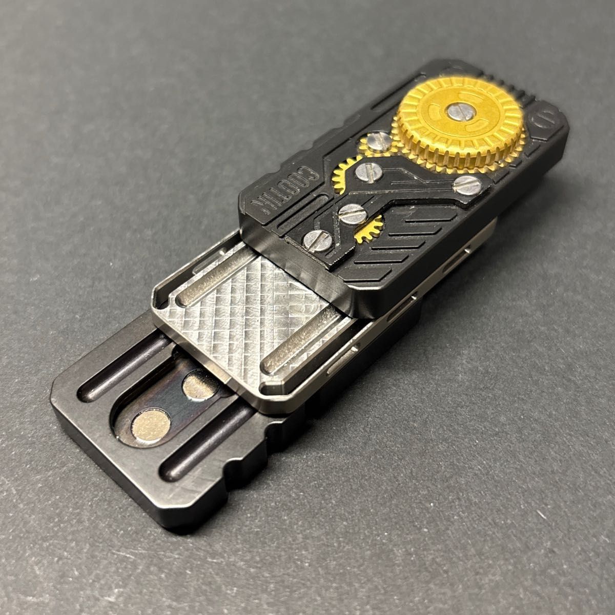 ジルコニウム製 音叉内蔵 フィジェットトイ cootin フィジェット EDC
