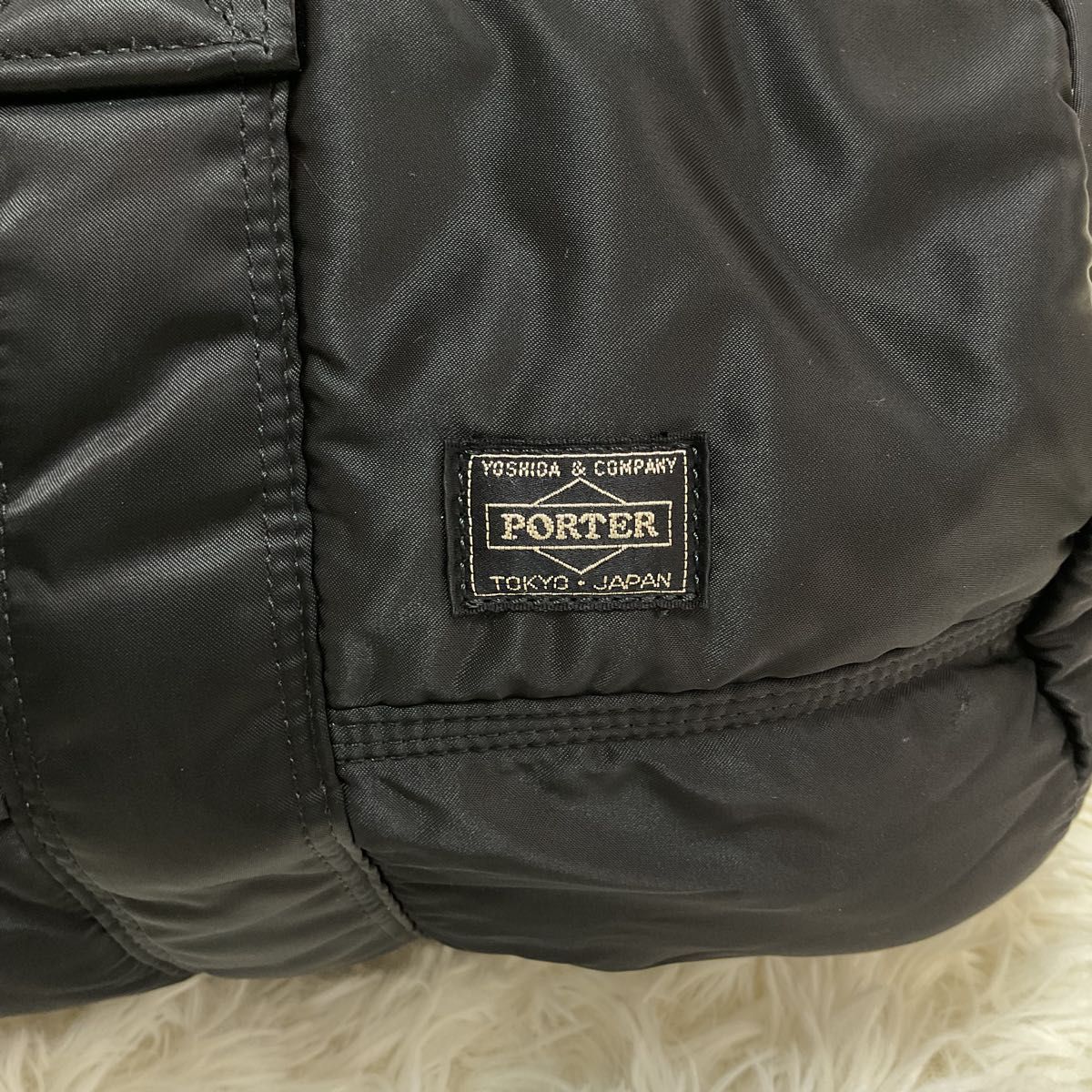 美品 PORTER ポーター タンカー ボストンバッグ 2way 黒 大容量｜Yahoo
