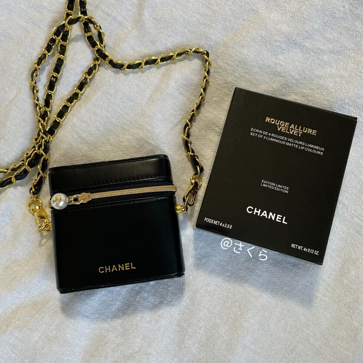 2025年最新CHANEL シャネル ノベルティ ポーチ ショルダーバッグ