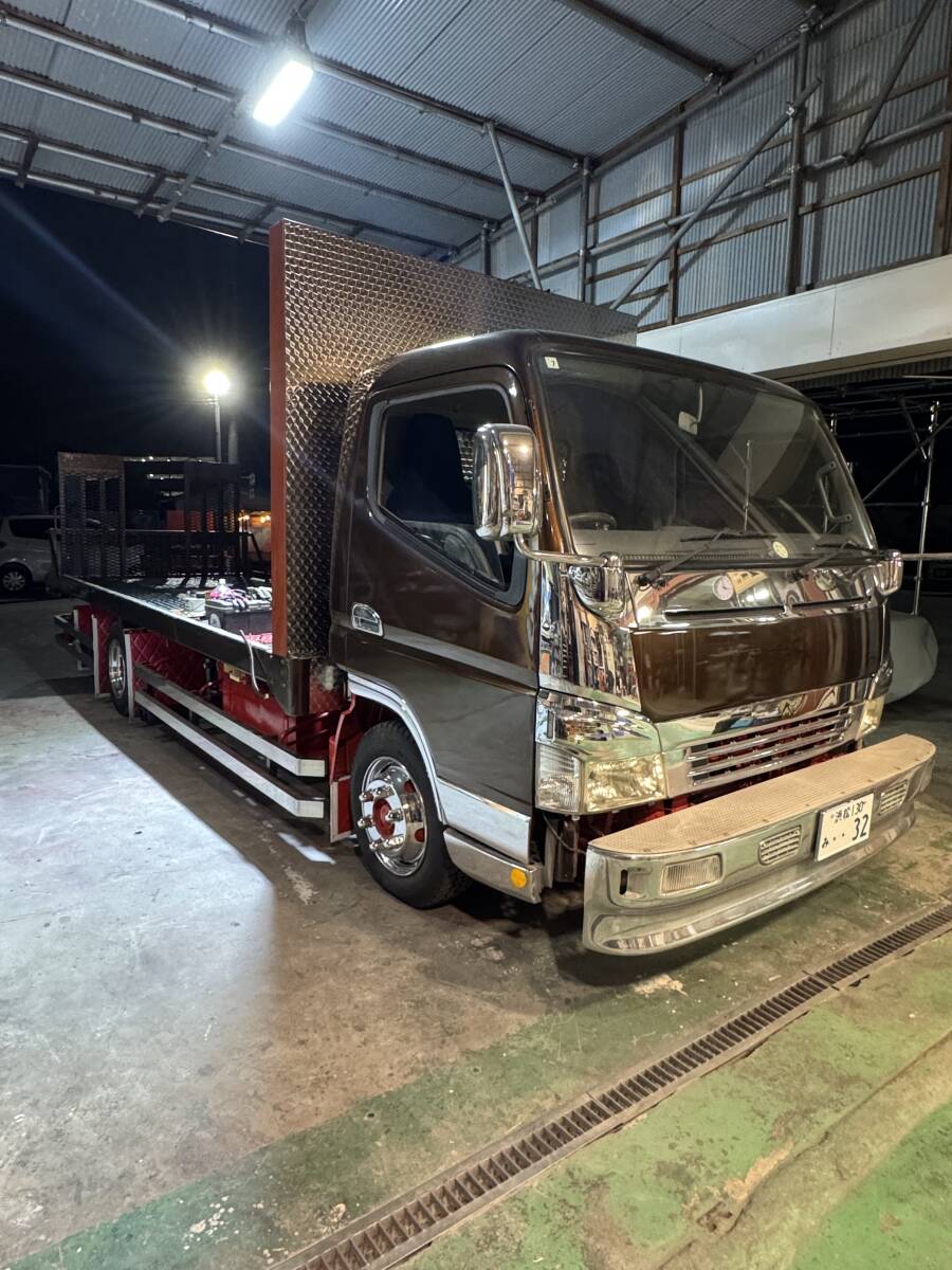 Yahoo!オークション - 売り切りジェネレーションキャンター 積載車 ロ
