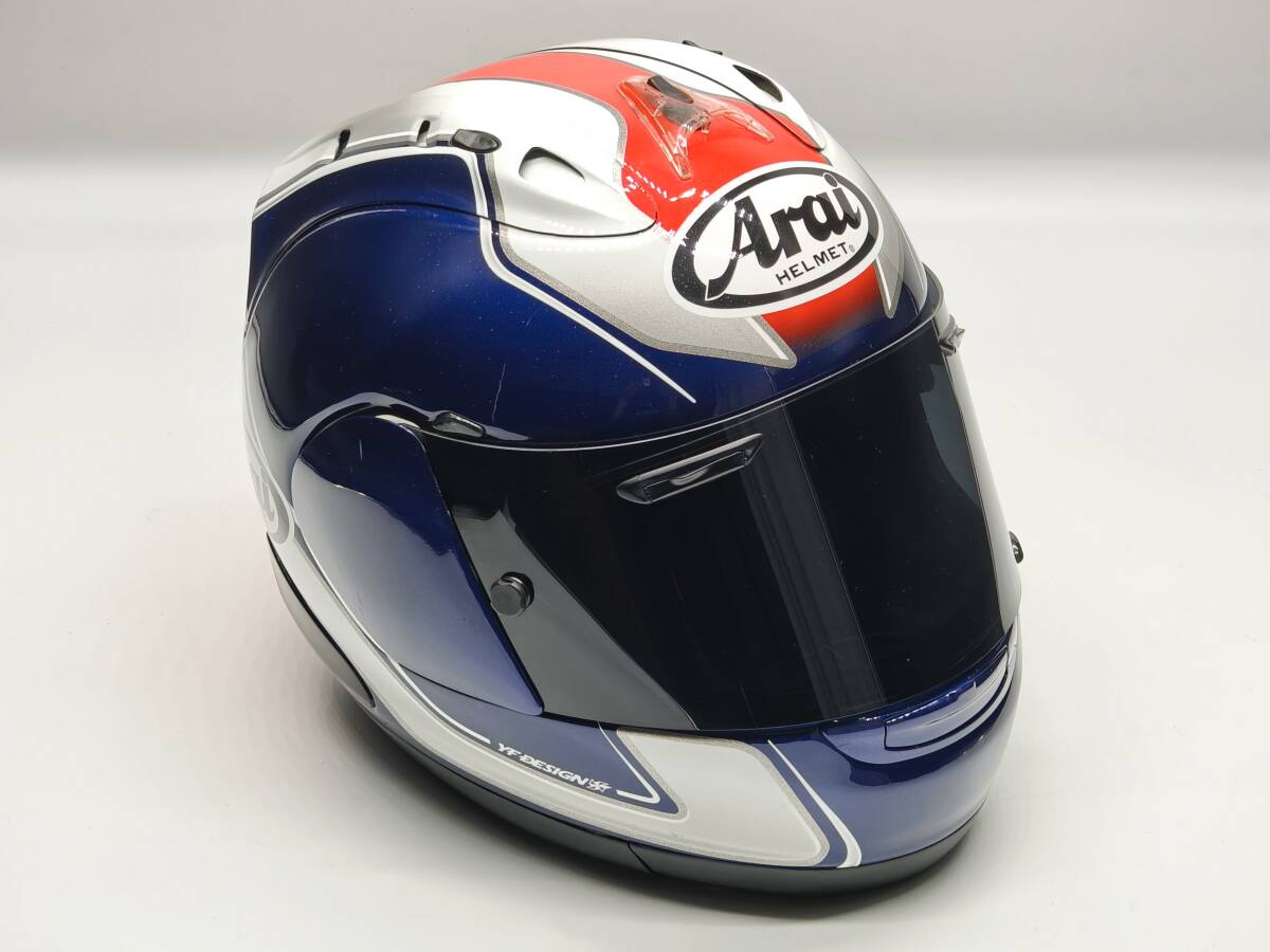 Arai RX-7RR5 ペドロサGP スモークシールド付き Arai RX7X RX-7X