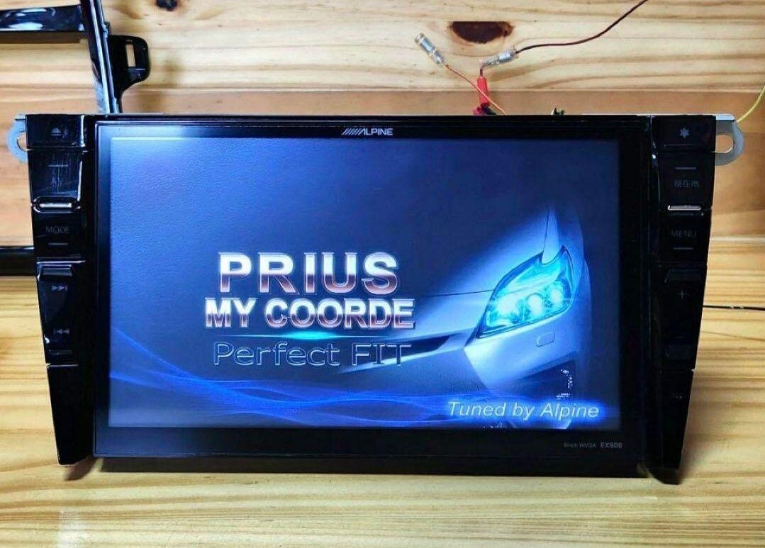 トヨタ ZVW 30 プリウス アルパイン ALPINE EX009V 9インチ SDナビ