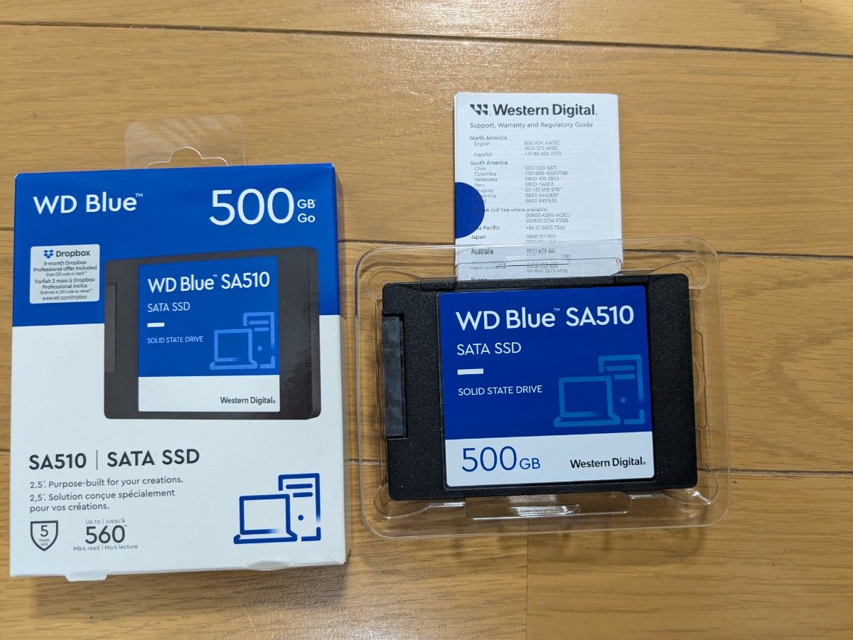 未使用新品 WD Blue SA510 SATA SSD 500GB｜Yahoo!フリマ（旧PayPay