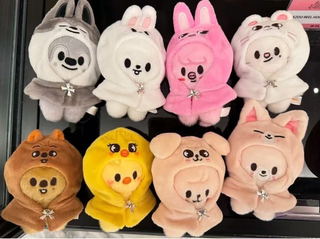 straykids skzoo ヒョンジン ジニレット ケープ付 ぬいぐるみ バッグ