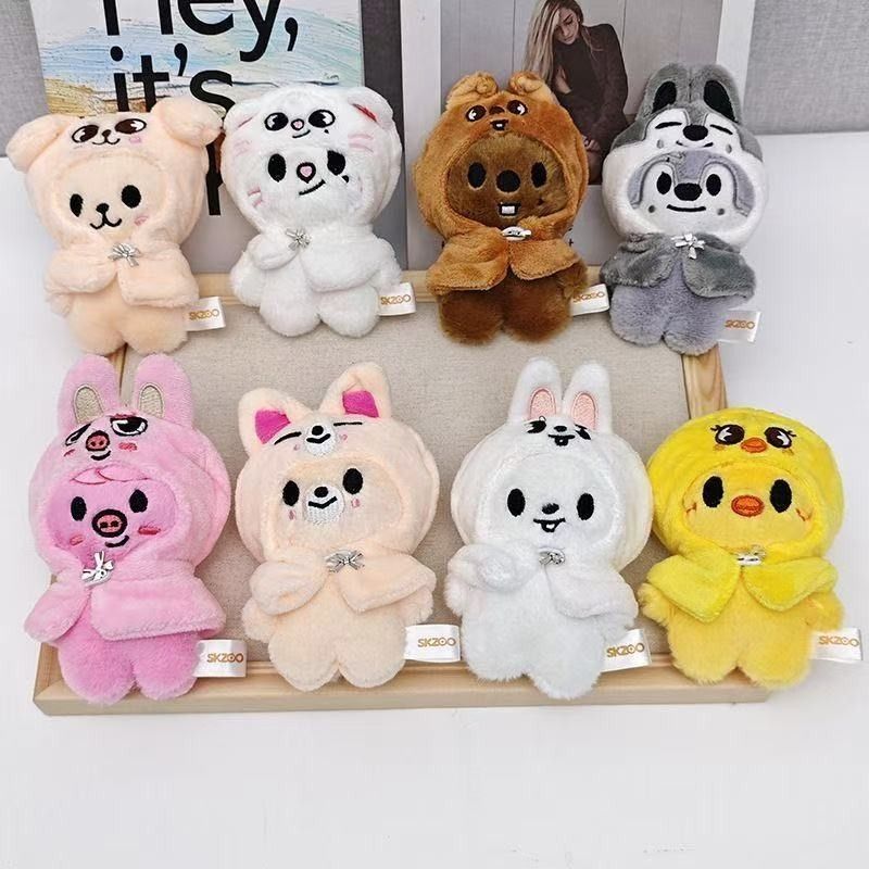 straykids skzoo ヒョンジン ジニレット ケープ付 ぬいぐるみ バッグ