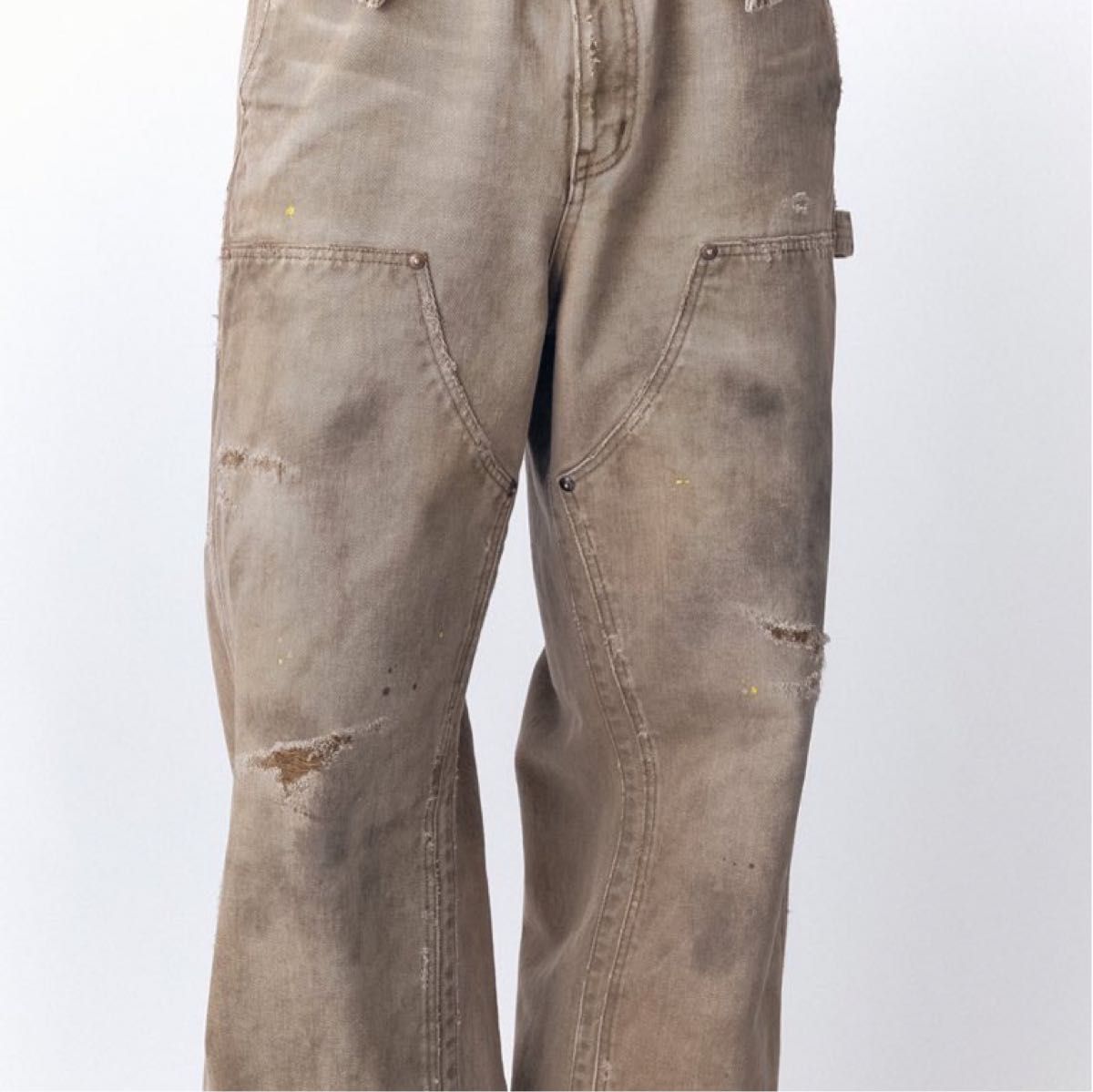 Vujade GUNTHER DESTROYED DOUBLE-KNEE Carhartt ペインターパンツ