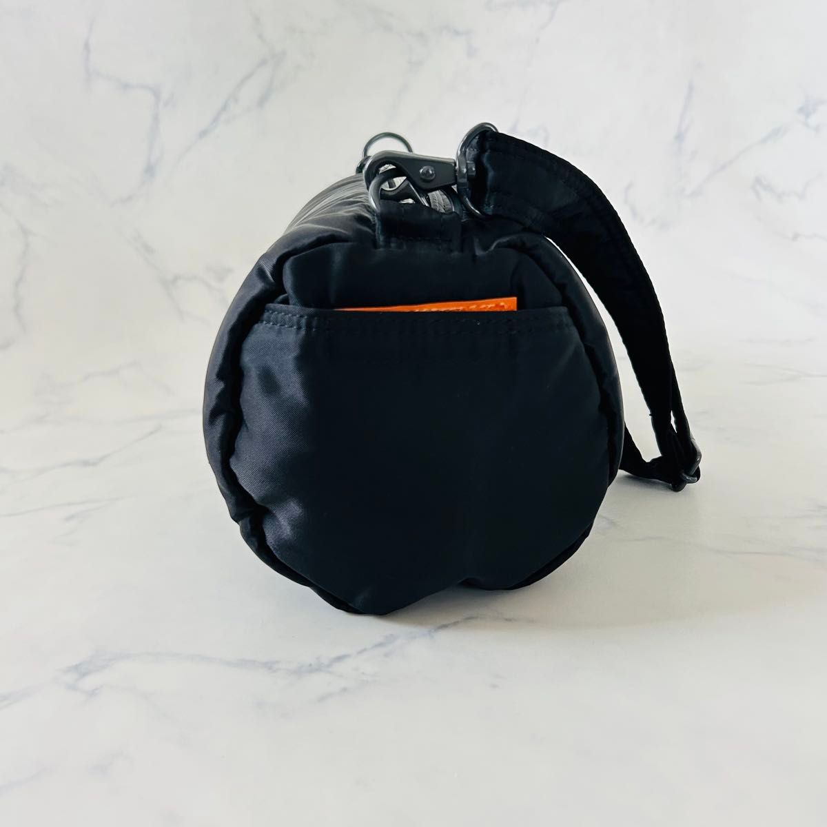 希少 廃盤 極美品】HEAD PORTER ヘッドポーター 2way 丸型ミニボストン