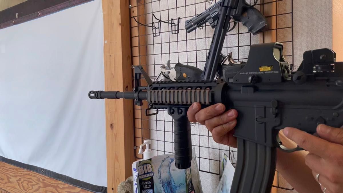 実物)Elzetta M4ライトマウントデルタパッド 実物)Elzetta M4デルタ