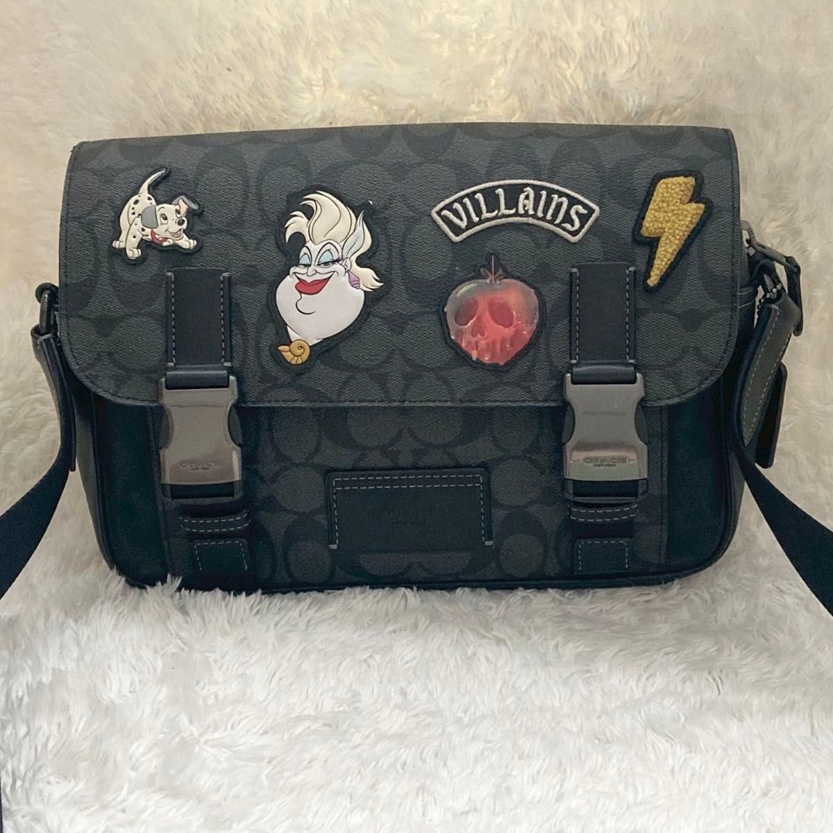 DISNEY X COACHトラッククロスボディ シグネチャー CC037 コーチ