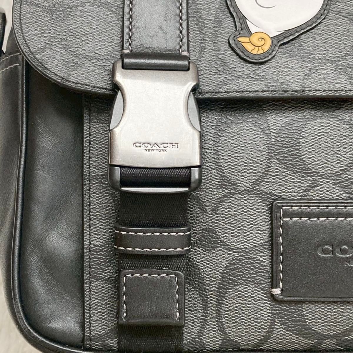 DISNEY X COACHトラッククロスボディ シグネチャー CC037 コーチ