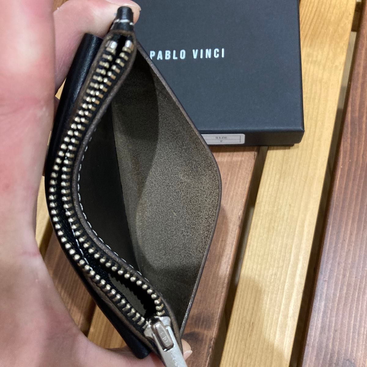 PABLO VINCI Mini bikers wallet kinema 財布 パブロヴィンチ ミニ