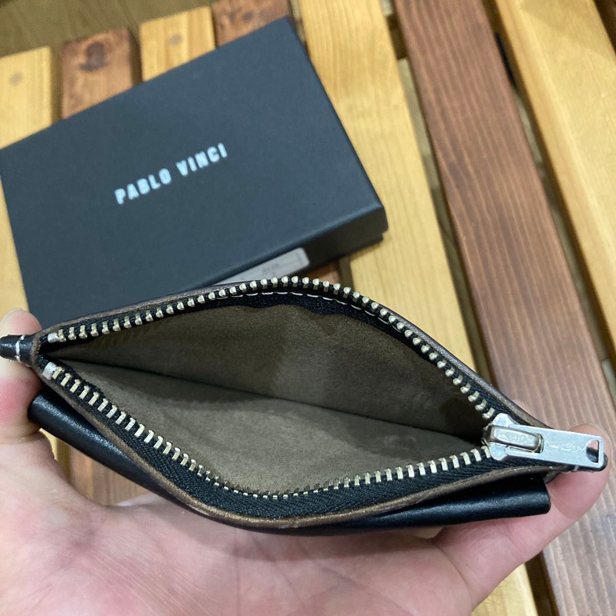 PABLO VINCI Mini bikers wallet kinema 財布 パブロヴィンチ ミニ