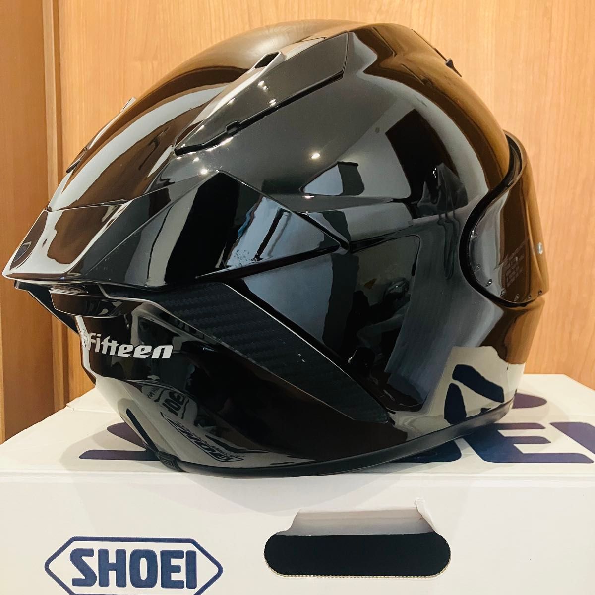 SHOEI X-Fifteen（X-15）スモーク＆クリアシールド オールブラック仕様