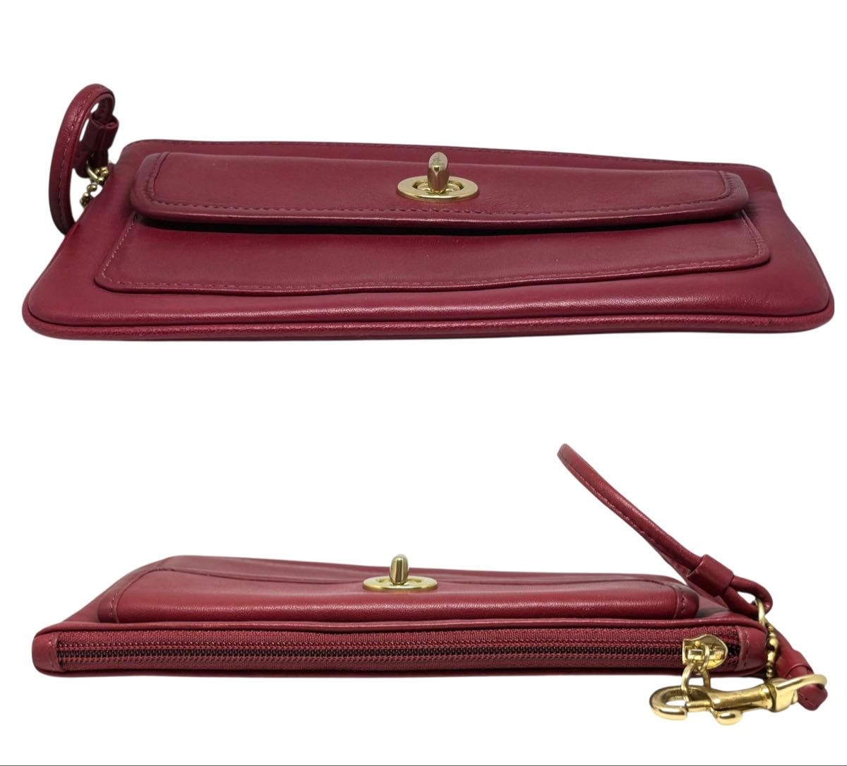 ヴィンテージ COACH オールドコーチ ターンロック アクセサリーポーチ