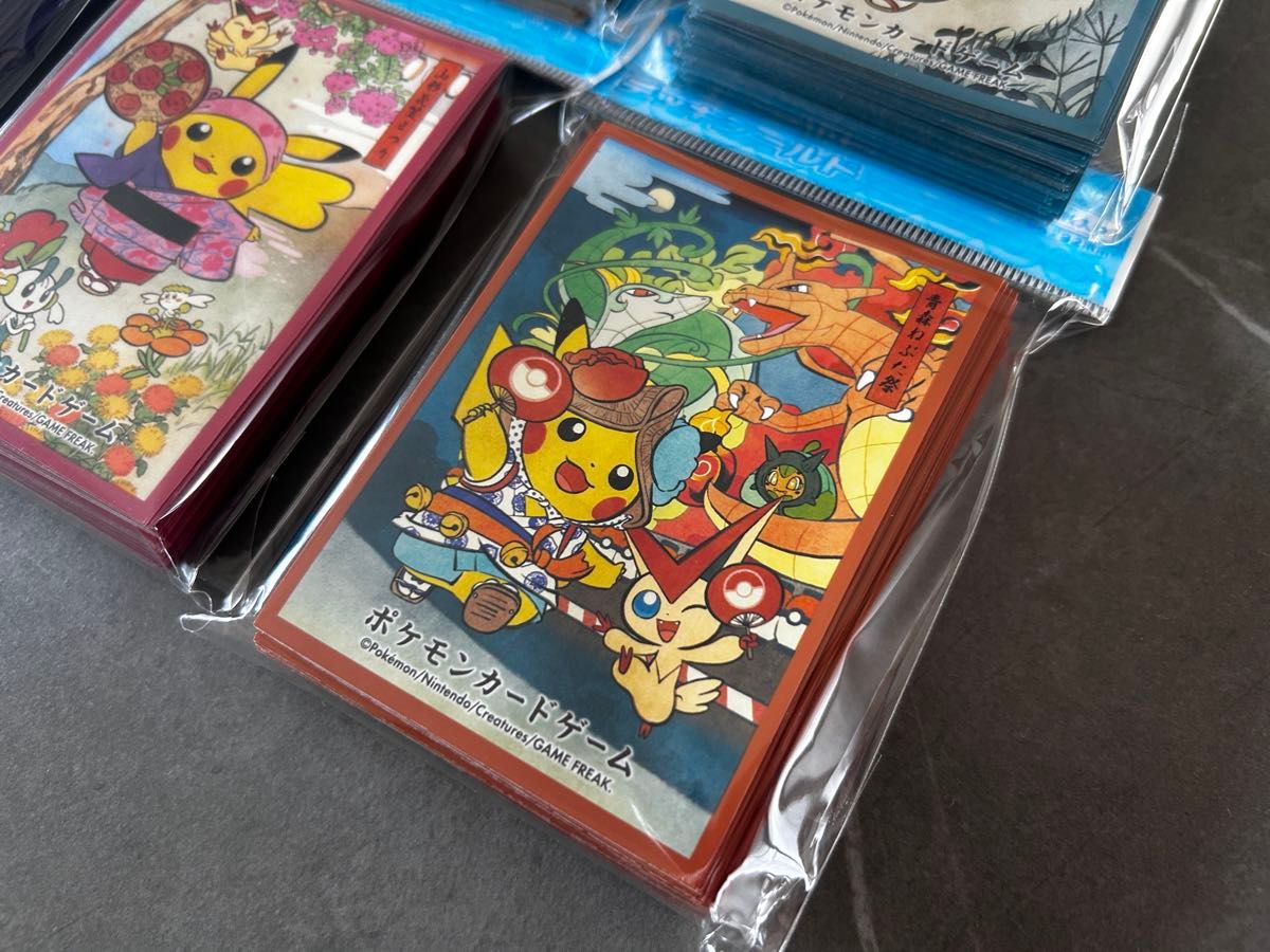 ポケモンセンター トウホク お祭りごっこ ポケカ スリーブ デッキ