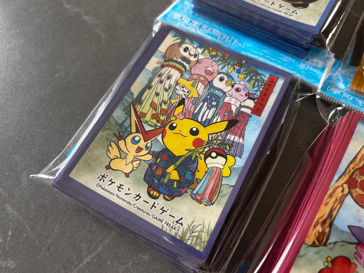 ポケモンセンター トウホク お祭りごっこ ポケカ スリーブ デッキ