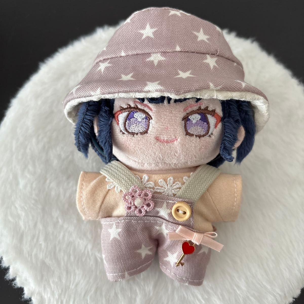 あんスタ いつぬい ぬいぐるみ服 10cm〜12cmぬい服 くすみピンク 星