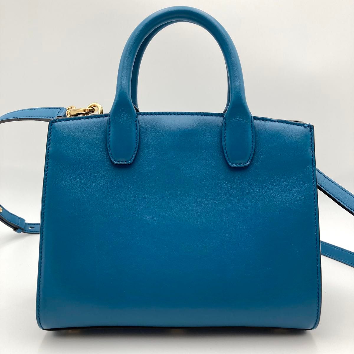 現行 レア色【超美品】Salvatore Ferragamo フェラガモ スタジオバッグ