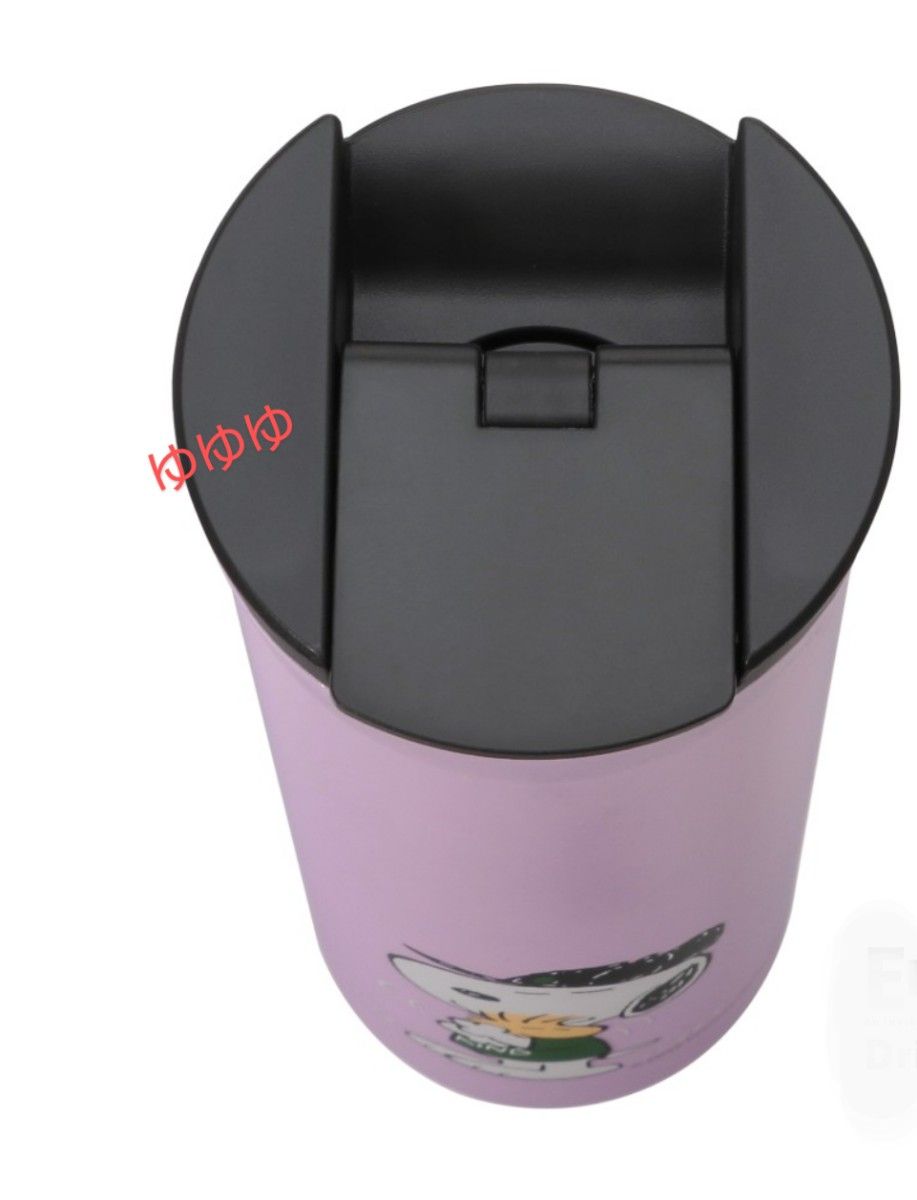 スターバックス スヌーピー ステンレスボトル パープル SNOOPY PEANUTS