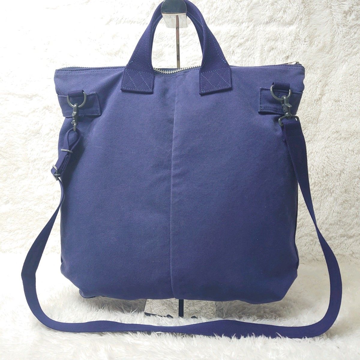 希少】PORTER × STUSSY コラボ 2way ヘルメットバッグ キャンバス