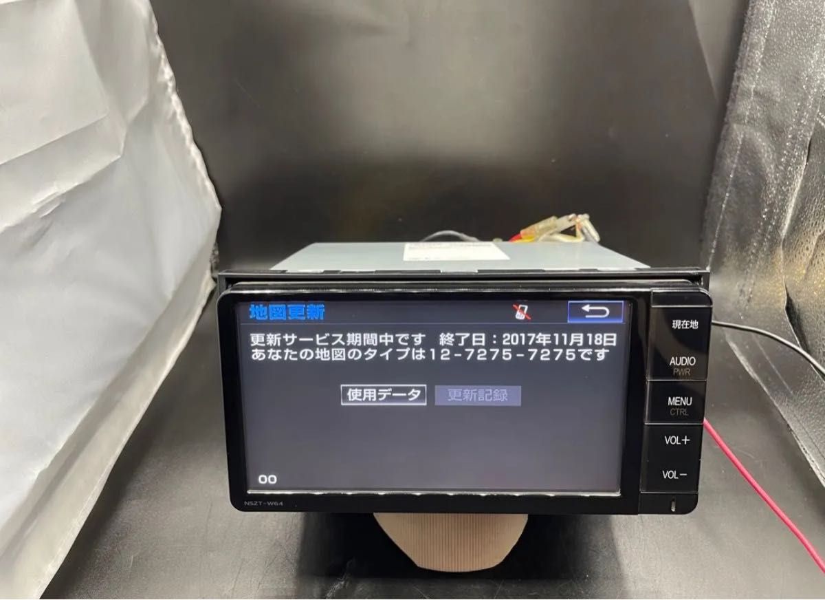 TOYOTA トヨタ ナビ NSZT-W64 Bluetooth DVD DISC メモリーナビ｜Yahoo