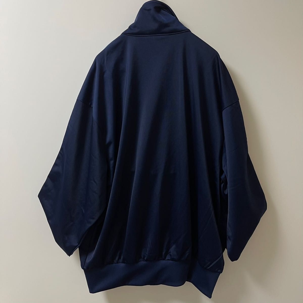 新品M adidas アディダス ジャージ トラックジャケット 紺ネイビー