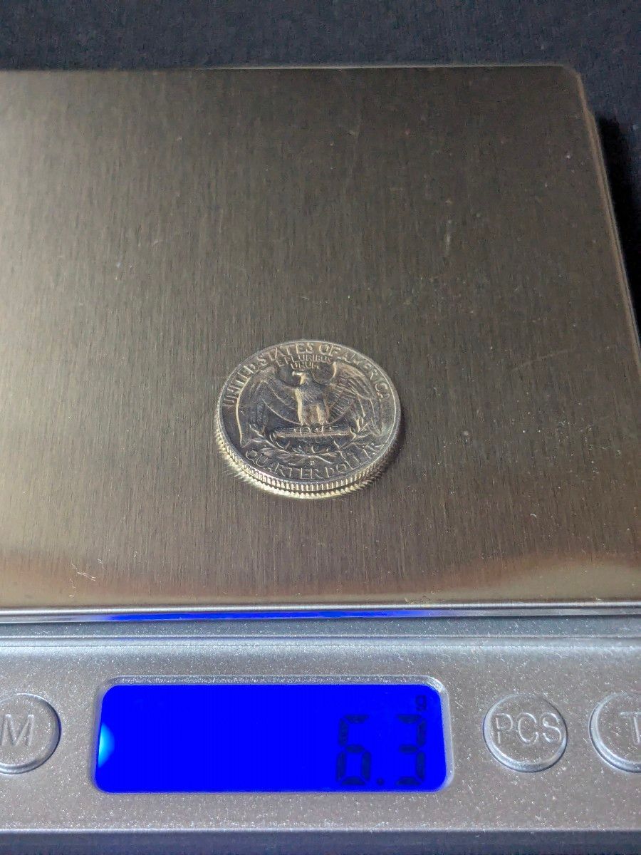 1964年 アメリカ 25セント銀貨 ミントD クォーターダラー｜Yahoo