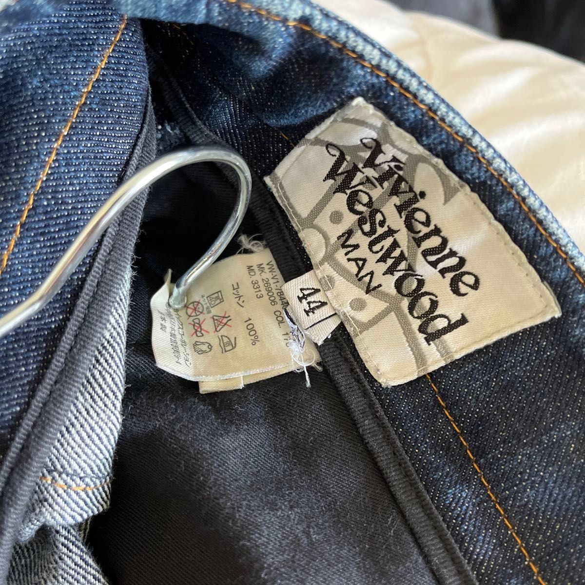 美品 Vivienne Westwood サルエルデニムパンツ インディゴ｜Yahoo