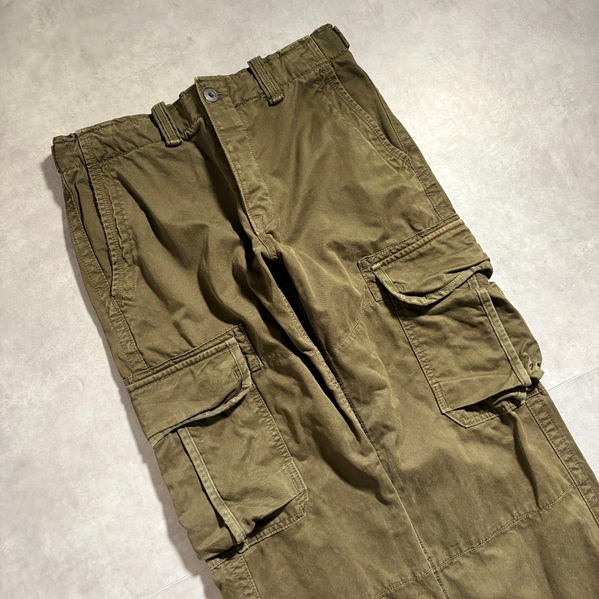古着 00s オールド ギャップ OLD GAP カーゴパンツ ミリタリー 緑