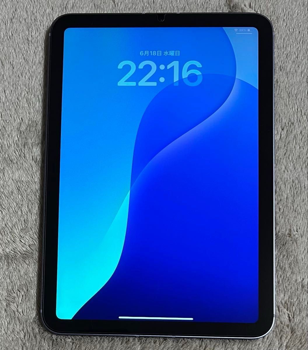 iPad mini 第6世代 Cellular SIMフリー 256GB バッテリー100% パープル