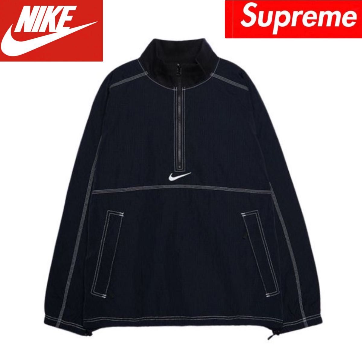 Supreme×NIKE Ripstop Pullover Jacket｜Yahoo!フリマ（旧PayPayフリマ）