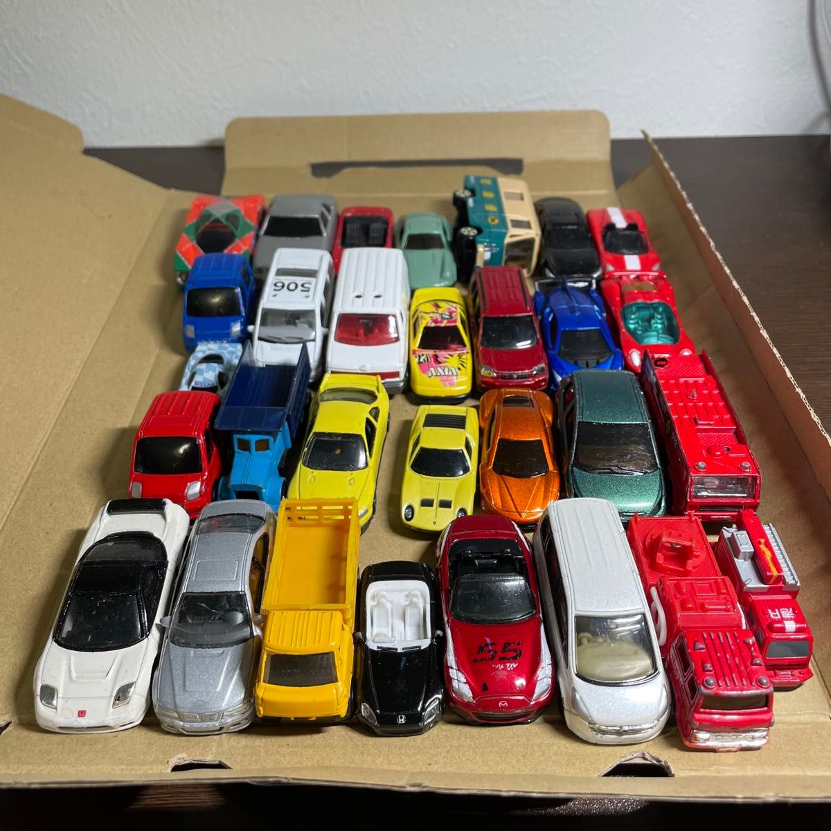 ジャンク ミニカーセット トミカなど30台 まとめ売り 詰め合わせ