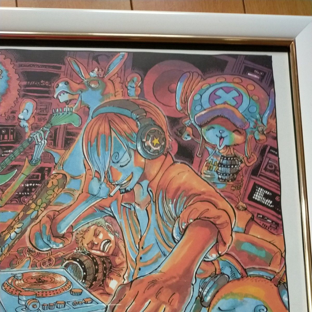 ONE PIECE 非売品 当選品 複製原画 第981話 参戦 扉絵カラー複製原画