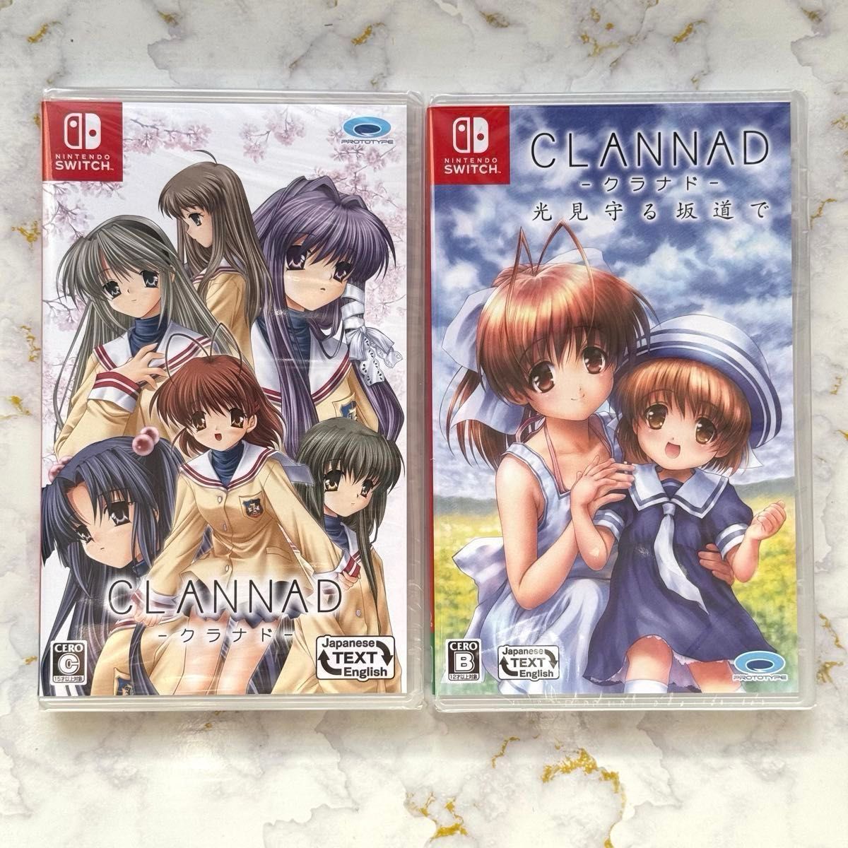 新品未開封品】CLANNAD / CLANNAD 光見守る坂道で switch 2本セット