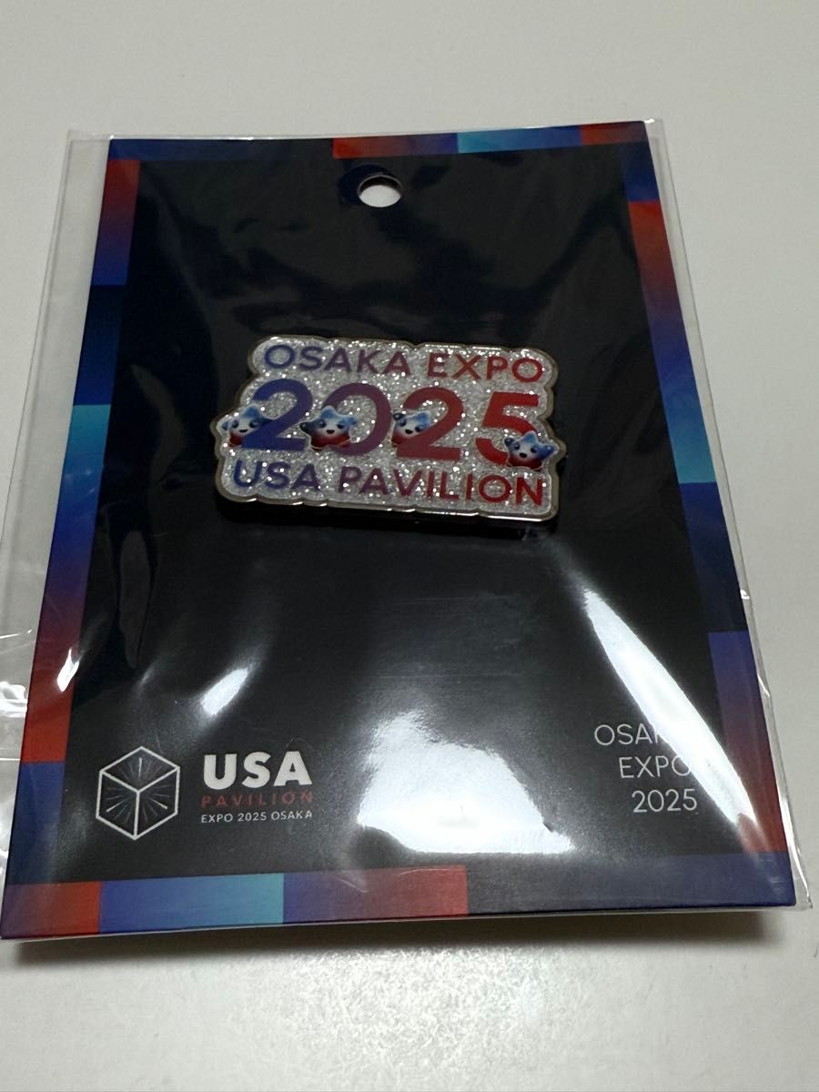 大阪万博 EXPO2025 アメリカパビリオン ピンバッジ 関西万博 USA