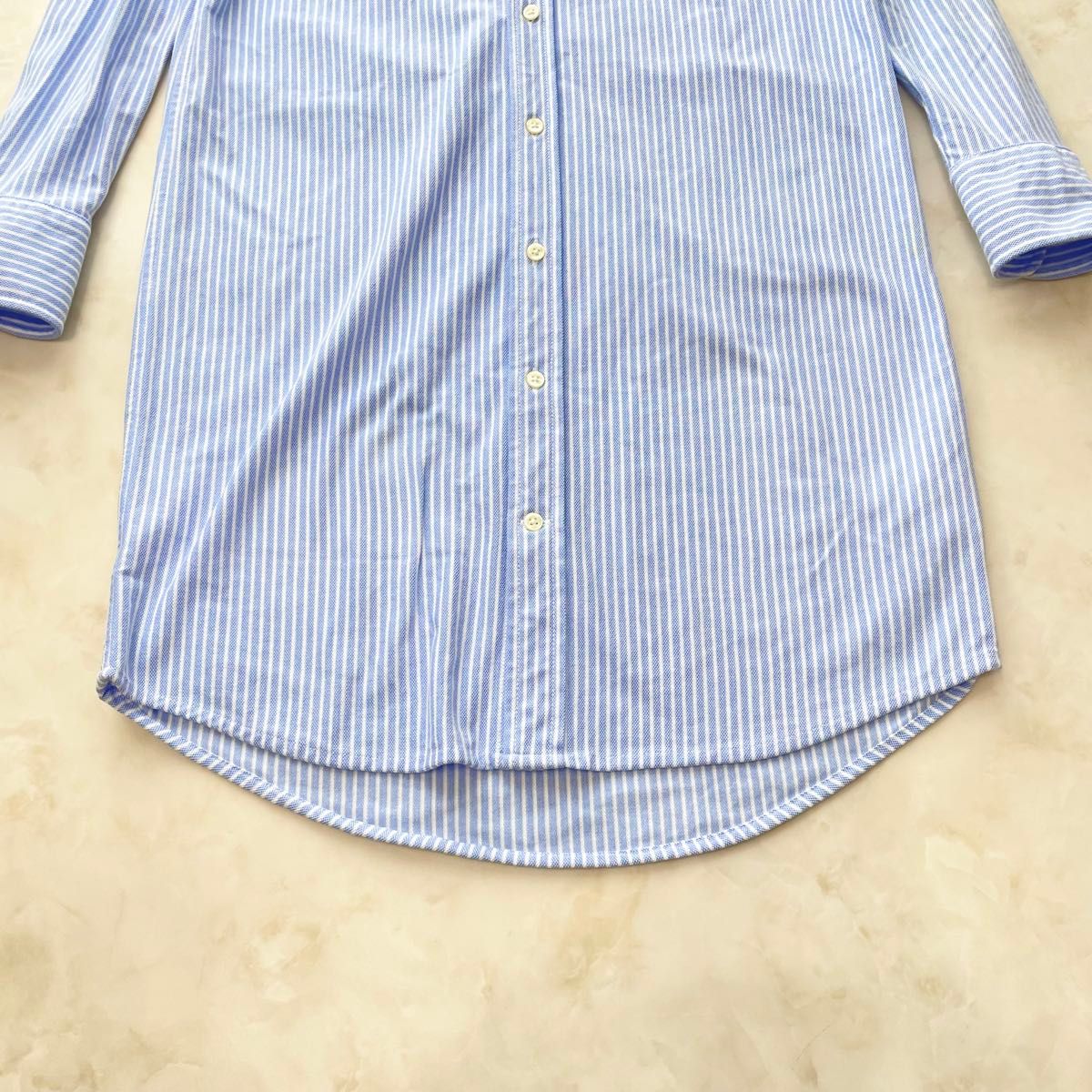 RALPH LAUREN ラルフローレン ストライプ オックスフォードニット