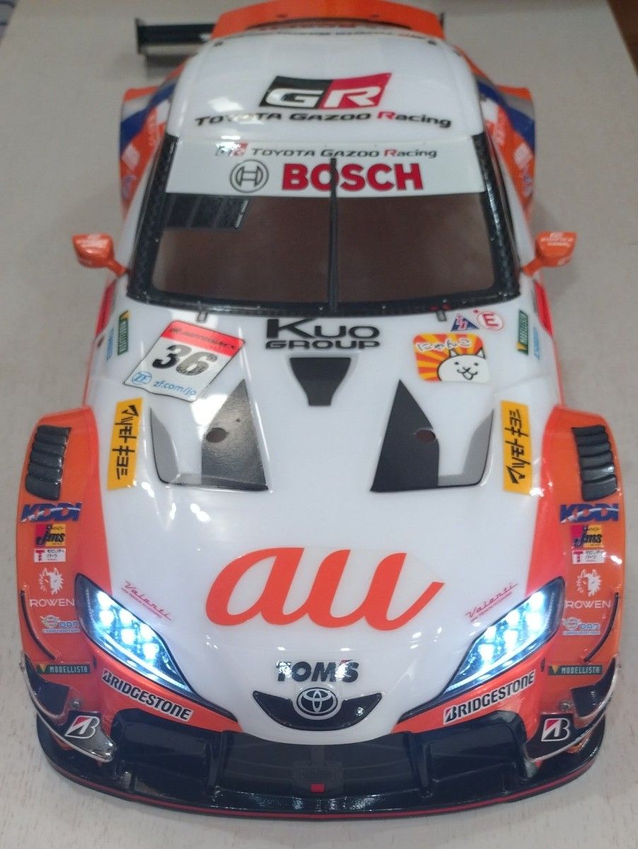 タミヤ ラジコン XBボディ au TOM'S GR Supra｜Yahoo!フリマ（旧PayPay