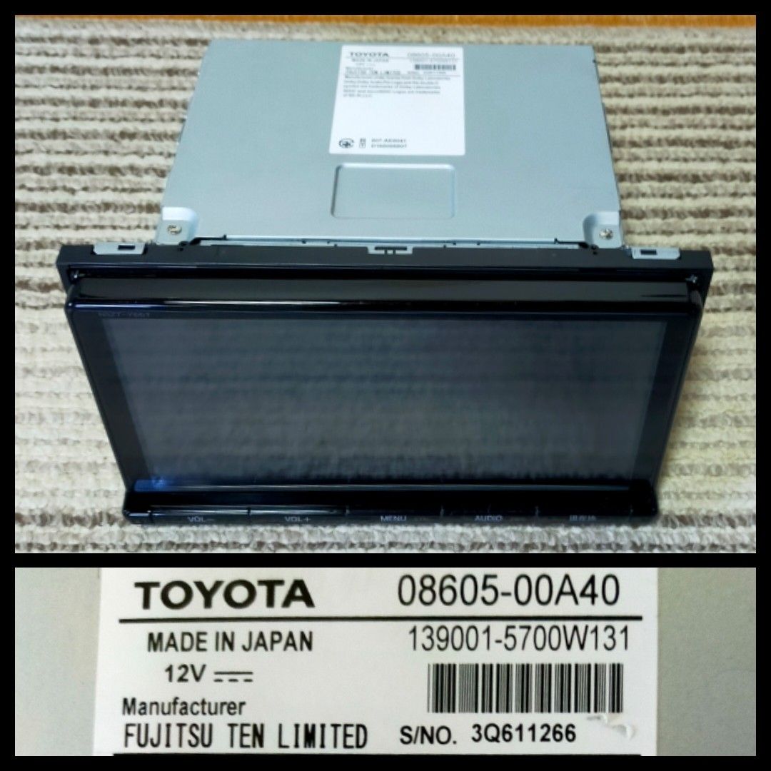 トヨタ 純正 SDナビ NSZT-Y66T フルセグ ナビロック解除済み B8｜Yahoo