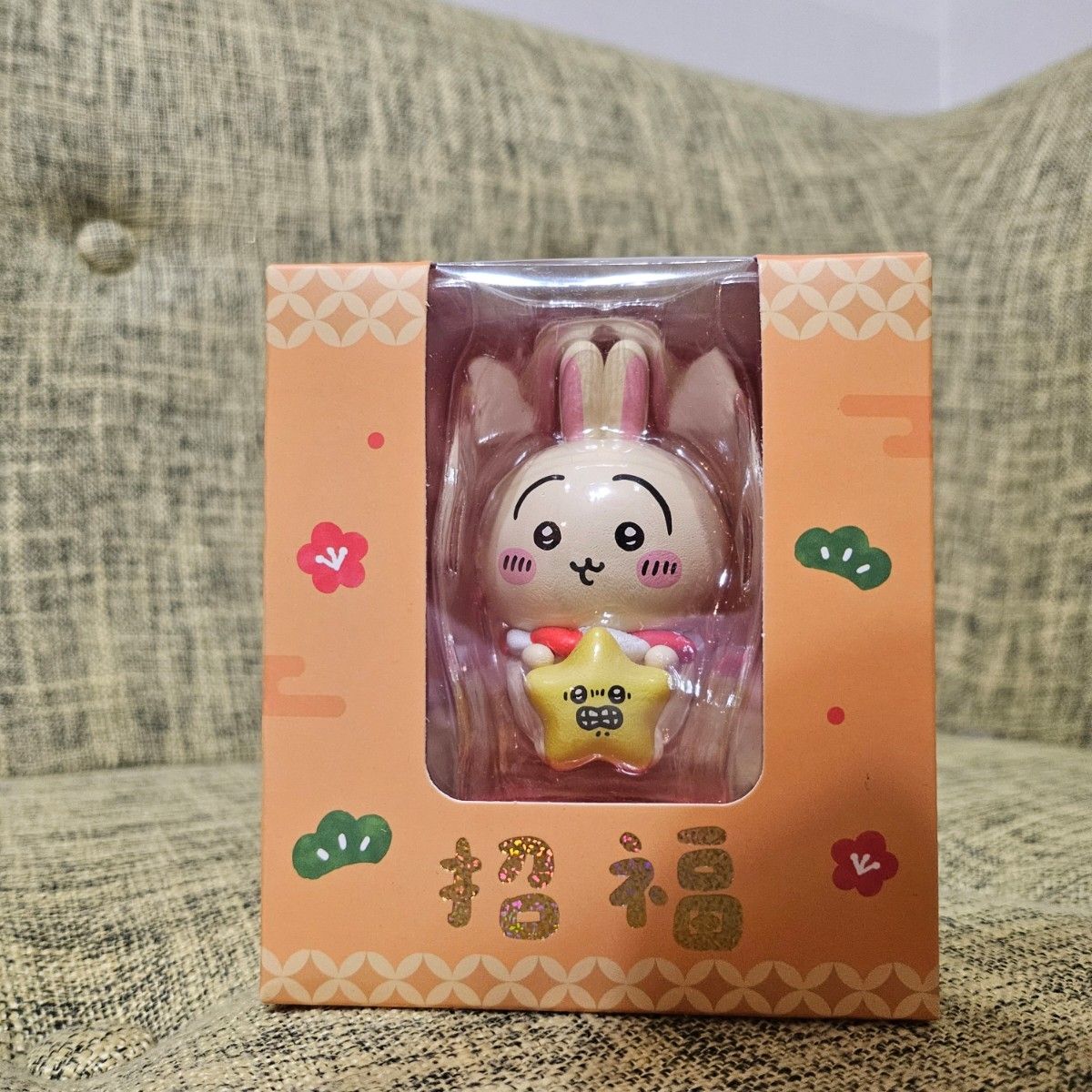 ちいかわ CHIKAWA 台湾限定 ハチワレ うさぎ福招きフィギュア3点セット