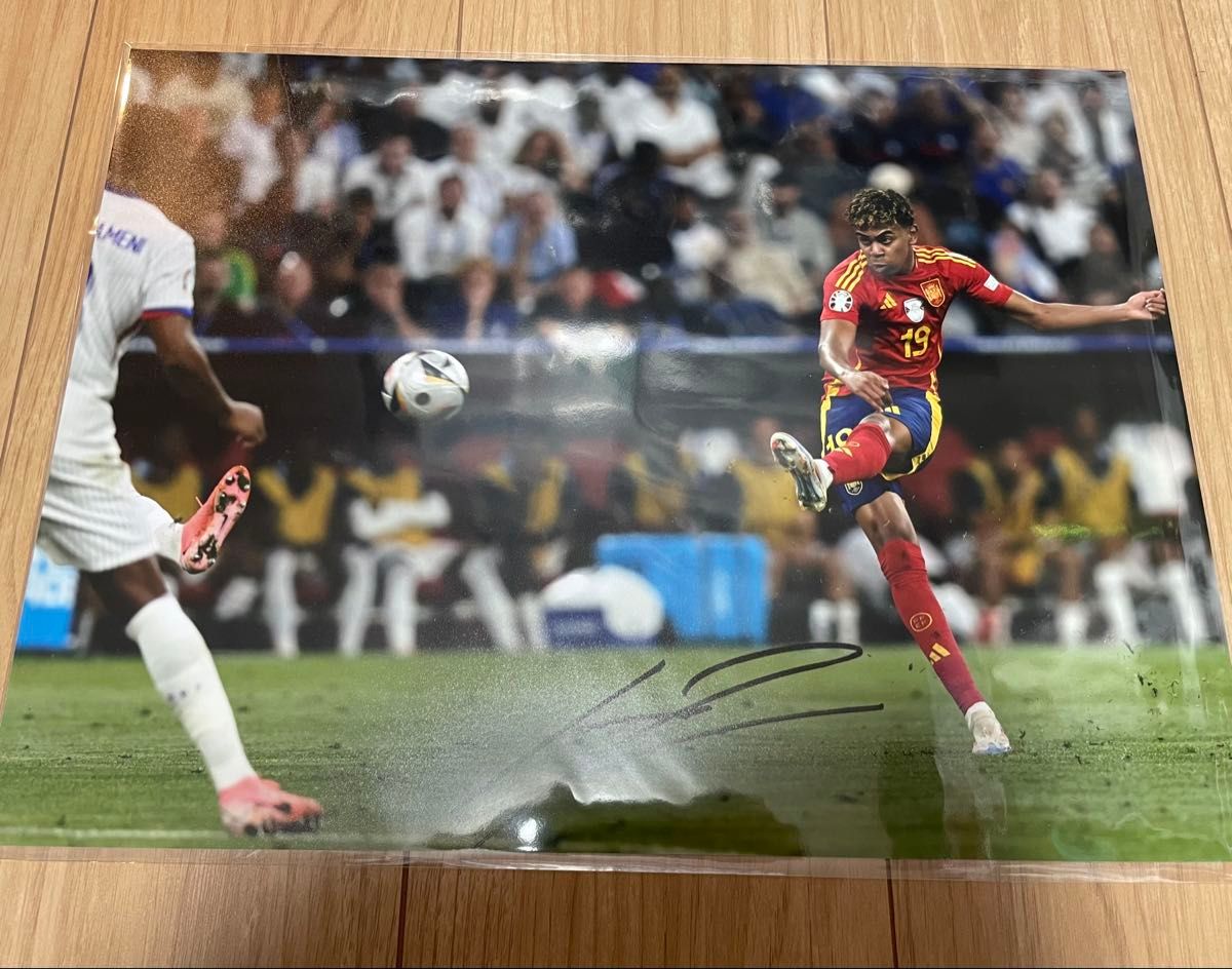証明書付】ヤマル 直筆サイン EURO2024 フランス戦 A3サイズ｜Yahoo