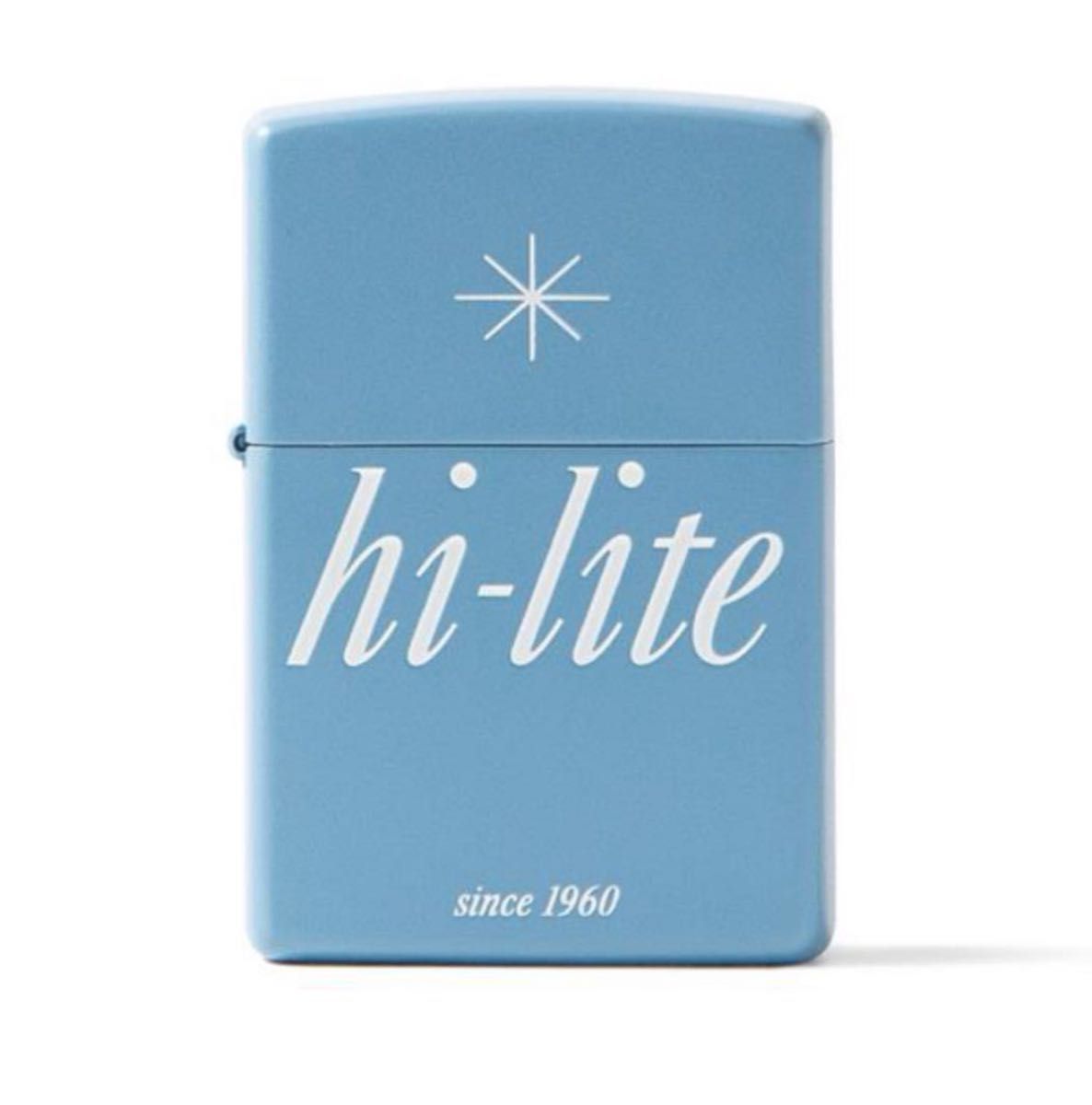 新品 hi-liteオリジナルZippo 65周年記念モデル ブルー ハイライト