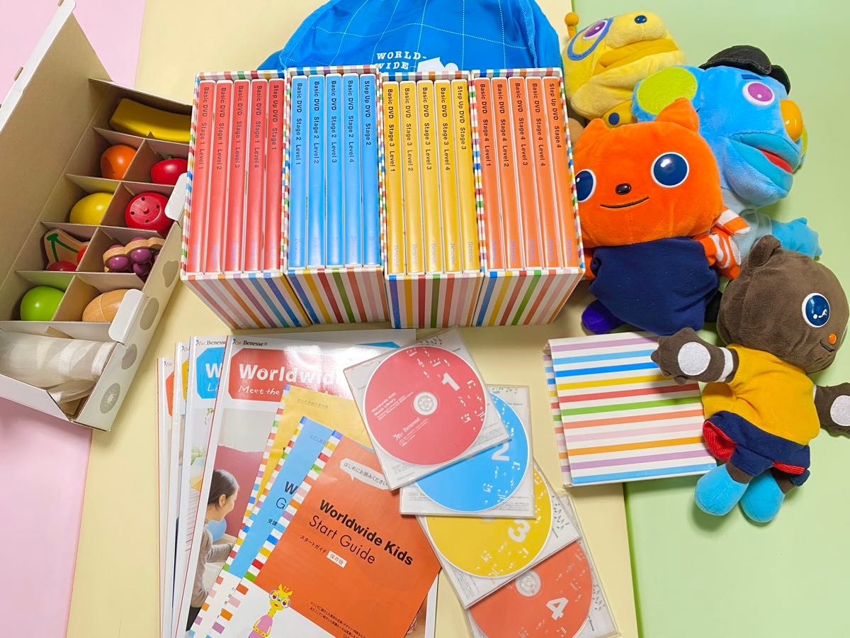 wwk ワールドワイドキッズ 1 2 3 4 DVD CD｜Yahoo!フリマ（旧PayPay