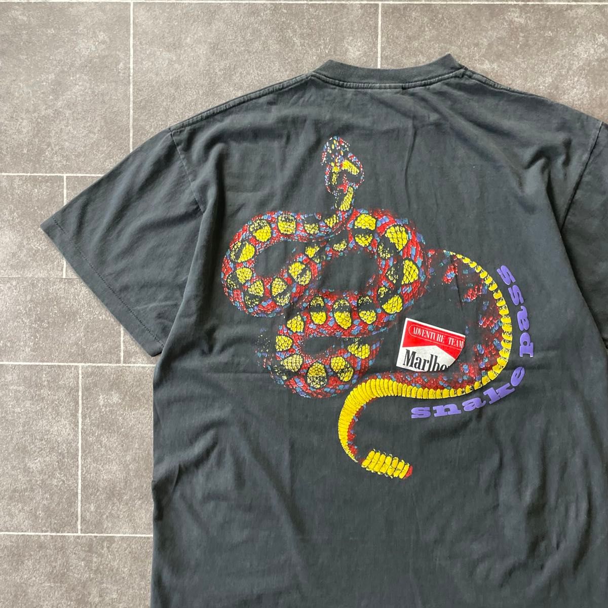 Marlboro マルボロ スネーク パス snake pass S/S ポケットTシャツ