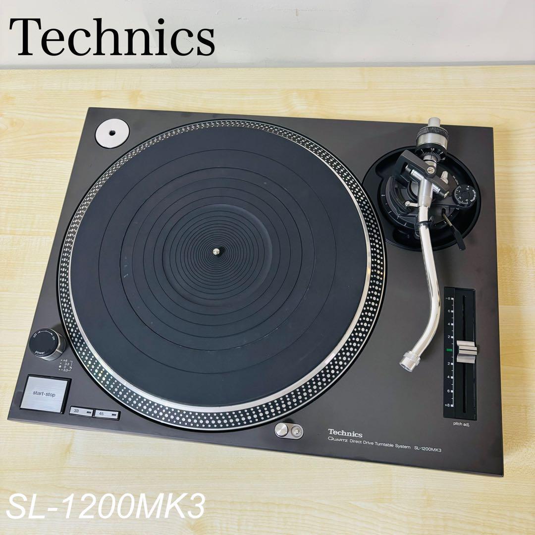 technics SL 1200-MK3 レアなおまけ付き Technics SL-1200 MK3D ターン