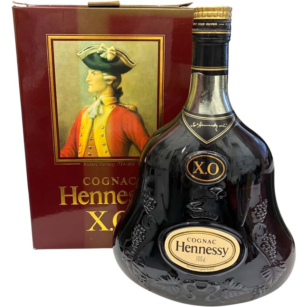 ブランデー ヘネシー XO 金キャップ グリーン 1000ml 金キャップ