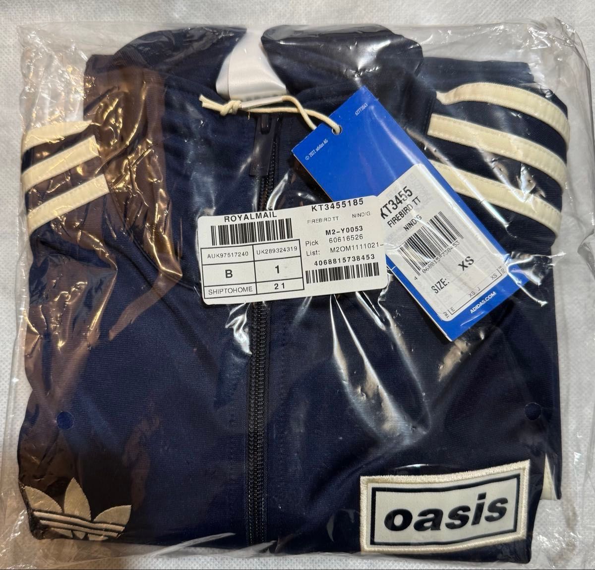 Oasis x adidas コラボ ツアー トラックジャケット オアシス