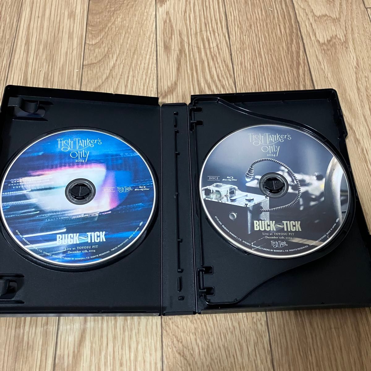 BUCK-TICK Blu-ray 『FISH TANKer's ONLY 2024』完全予約限定盤