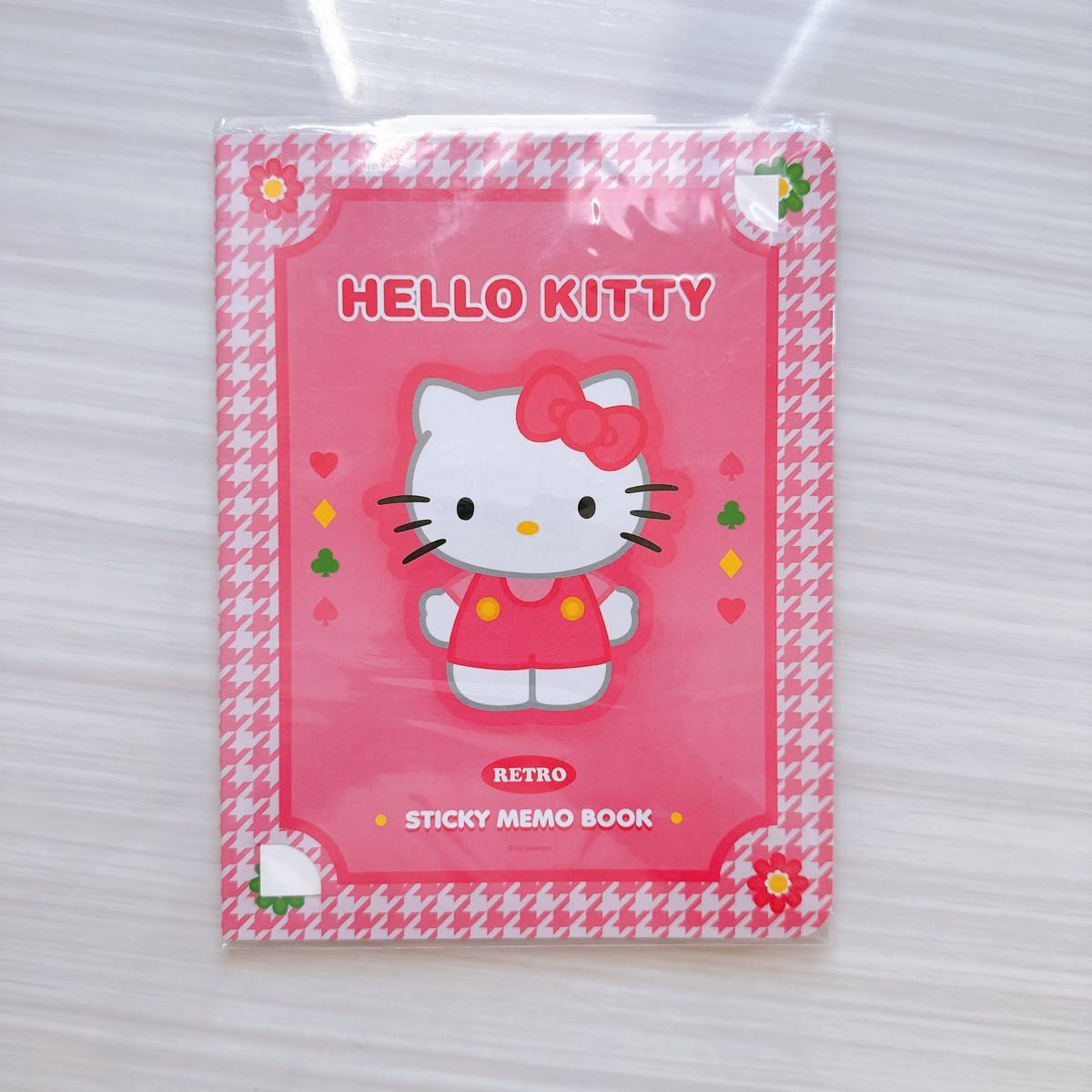 カオハナキティちゃん ハローキティ レターセット 付箋 文房具 レトロ