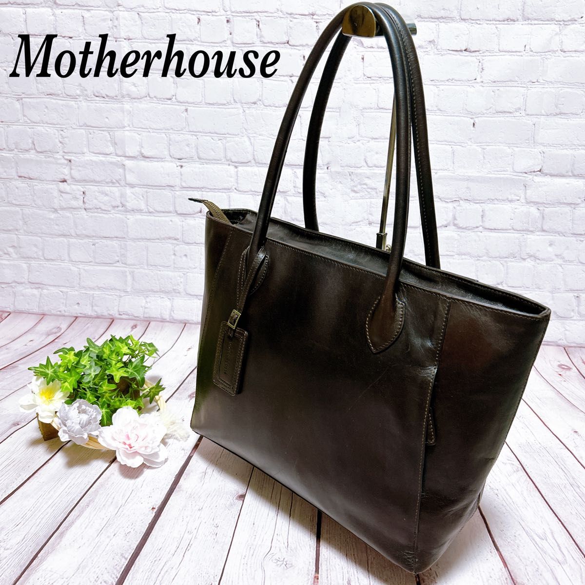 Motherhouse マザーハウス メンズ アンティーク キャリア トートバッグ